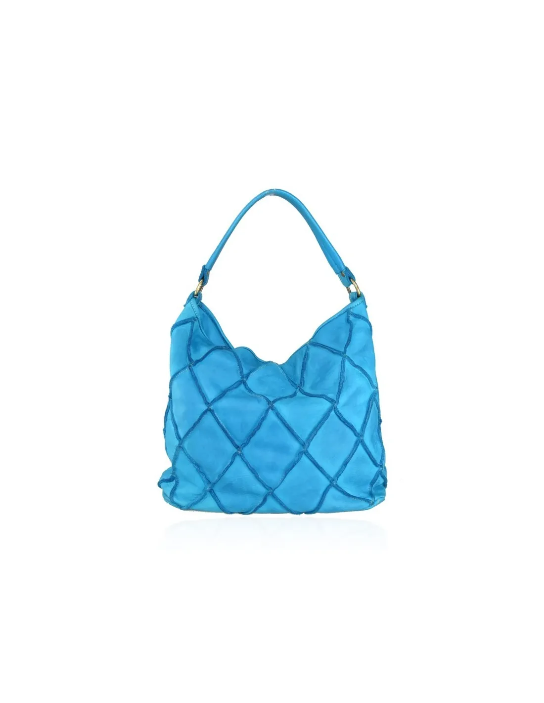 Borsa artigianale in pelle vintage