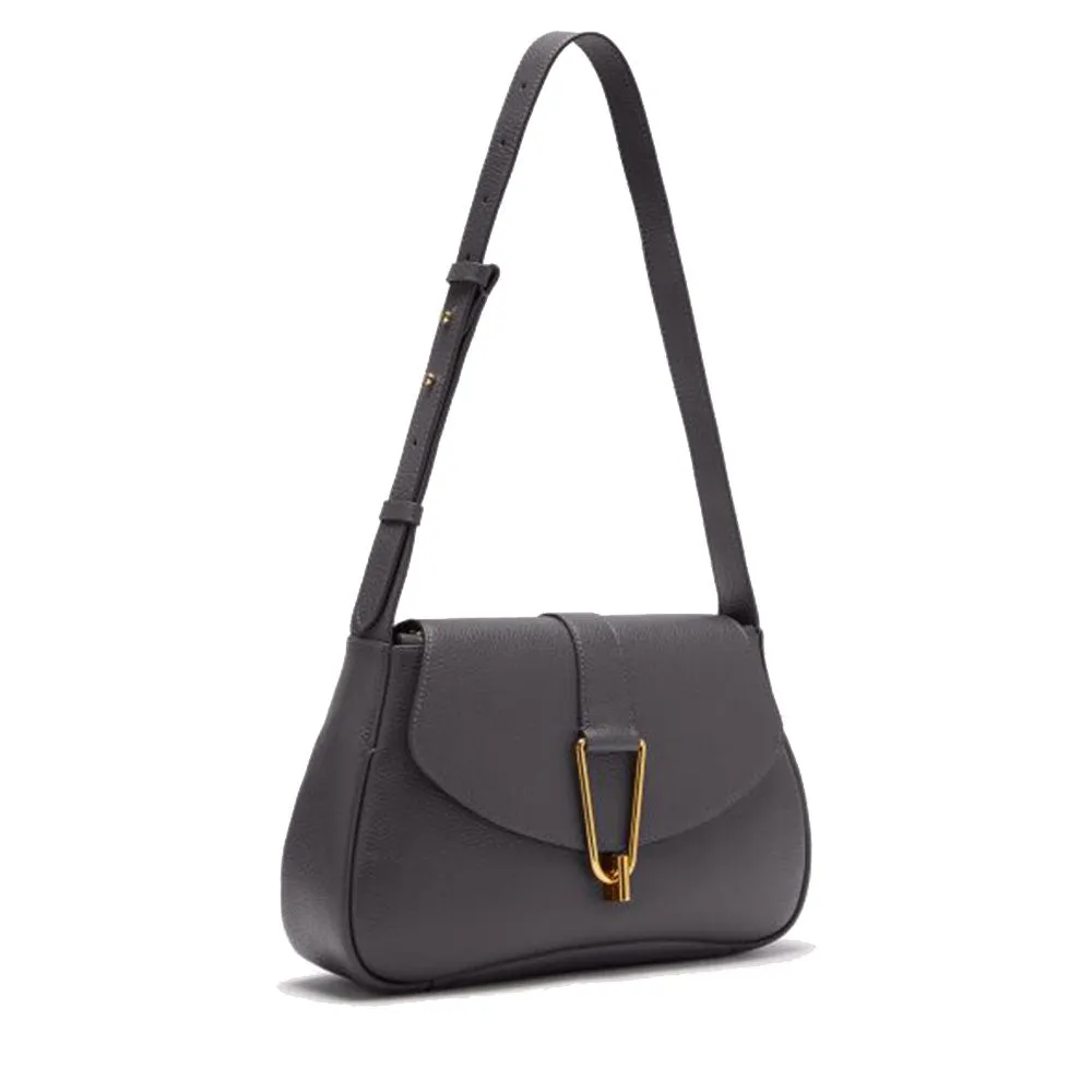 Borsa Donna a Spalla COCCINELLE in Pelle linea Himma colore Ardesia