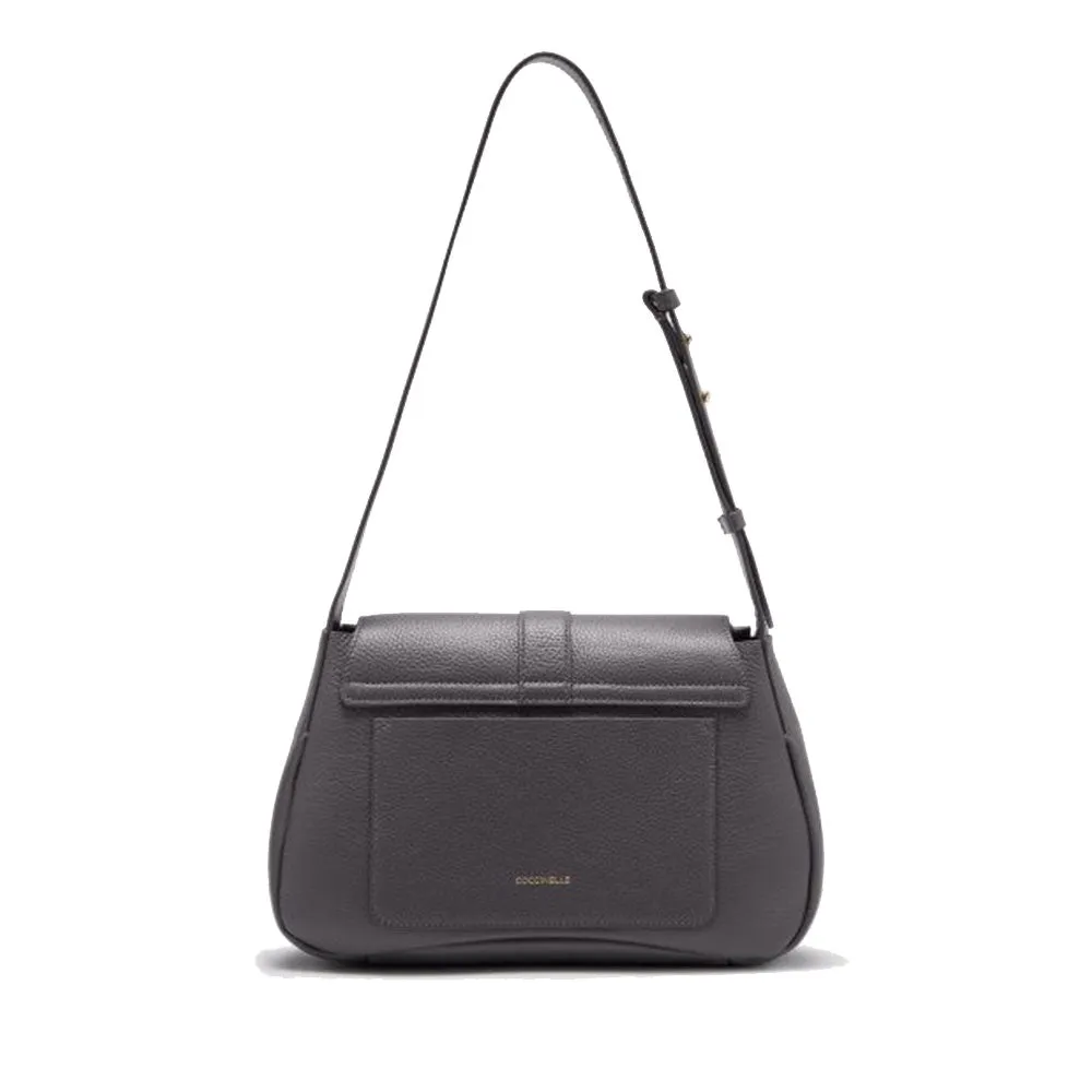 Borsa Donna a Spalla COCCINELLE in Pelle linea Himma colore Ardesia