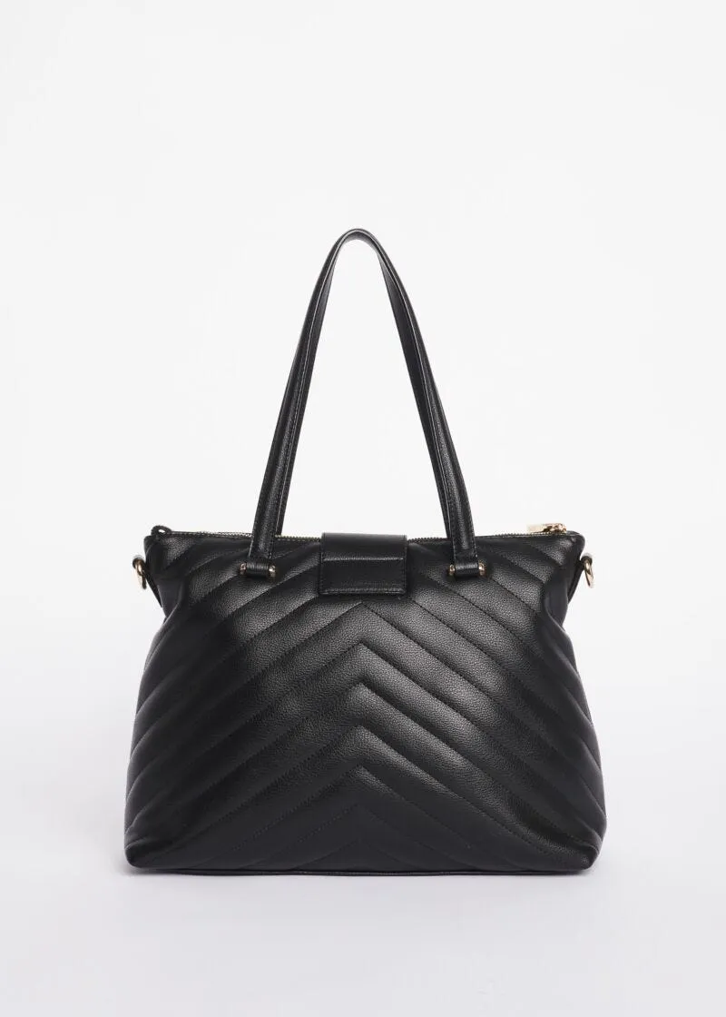 Borsa shopper effetto pelle