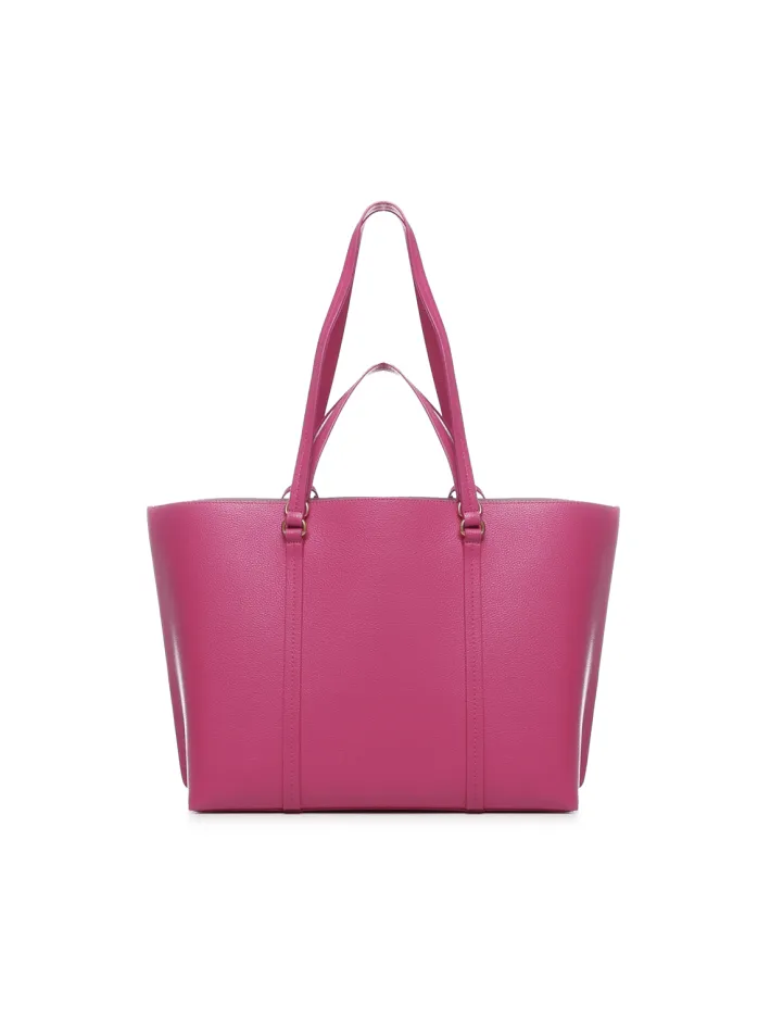 BORSA SHOPPER GRANDE IN PELLE BOTTALATA