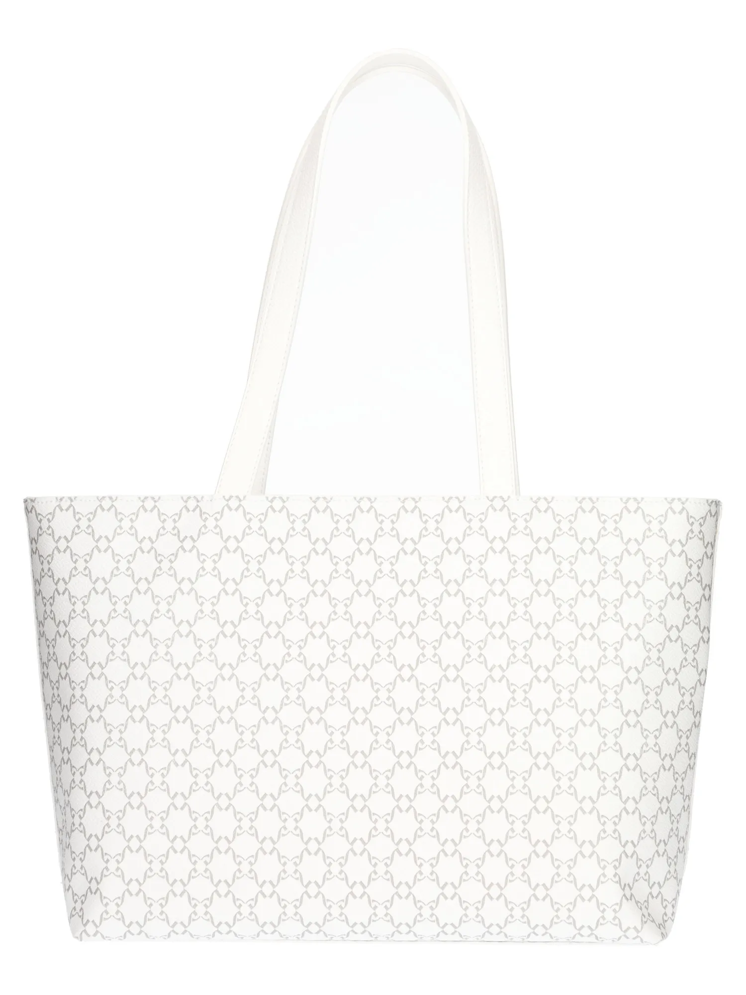 Borsa shopping Nero Giardini da donna bianca