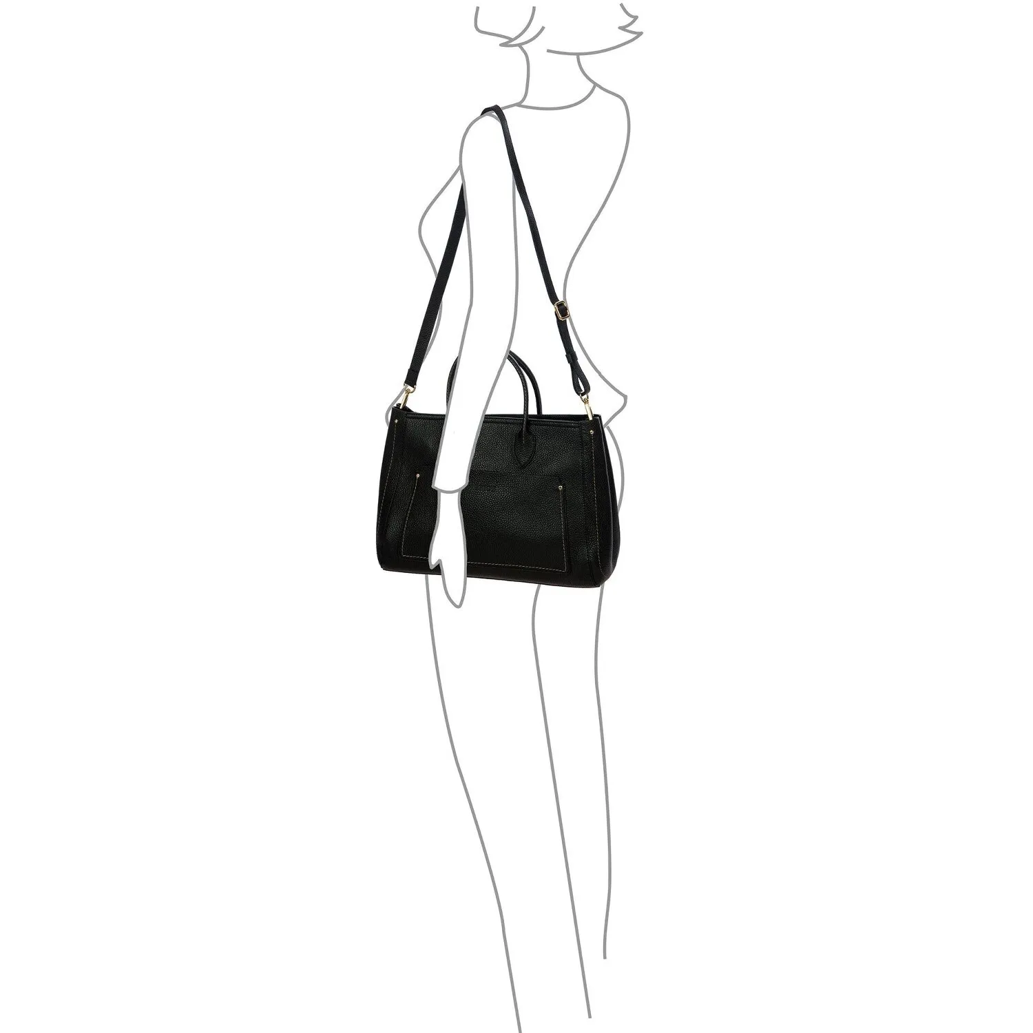 Bric's Gondola Tulipano borsa in pelle 38 cm