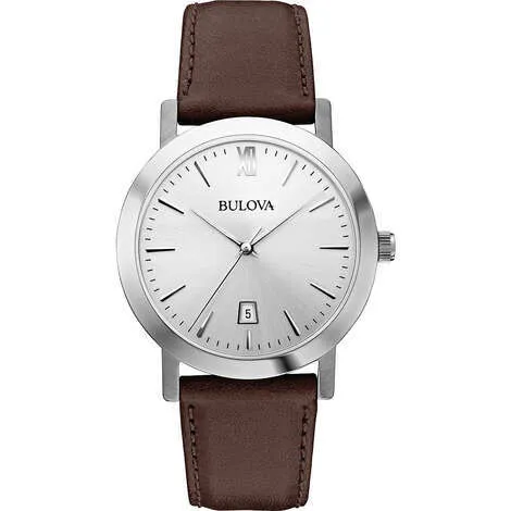 BULOVA Orologio solo tempo unisex Bulova Dress 96B217