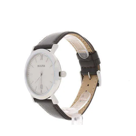 BULOVA Orologio solo tempo unisex Bulova Dress 96B217