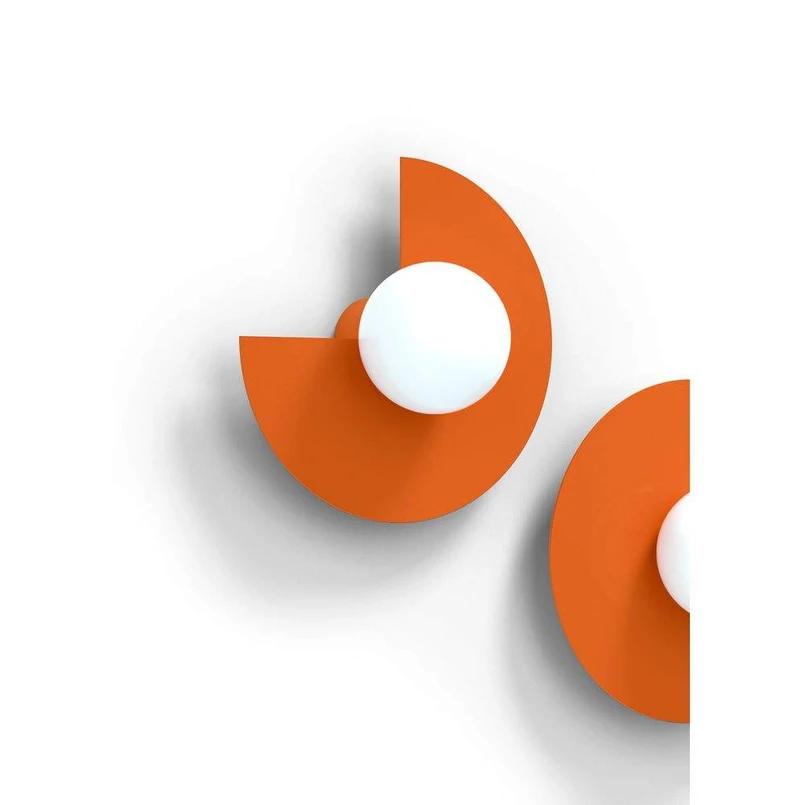 Candy Big Circle 270 S Applique da Parete Zesty Orange - Swedish Ninja | Acquista online
