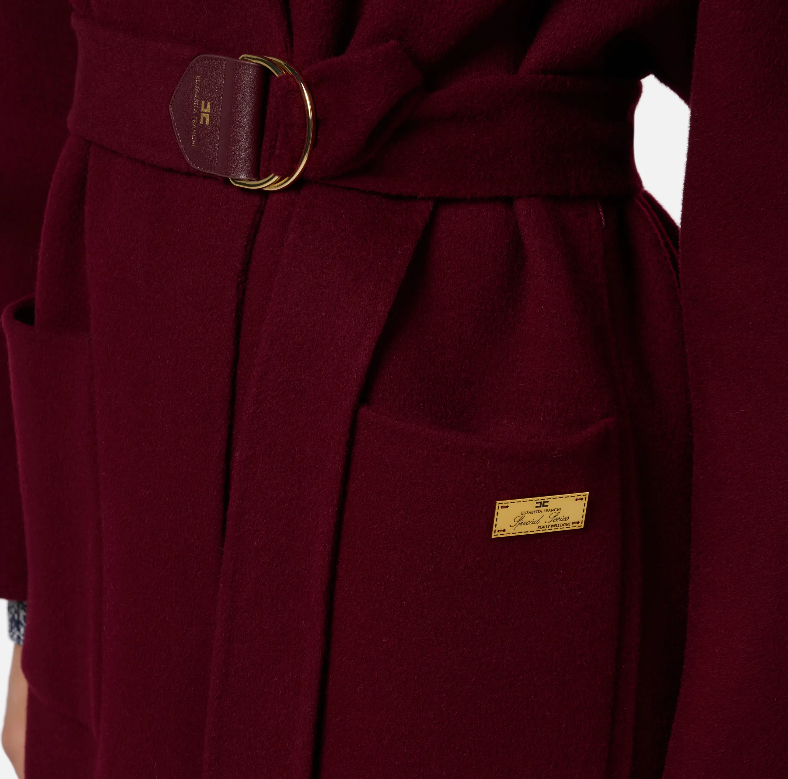 Cappotto vestaglia in lana