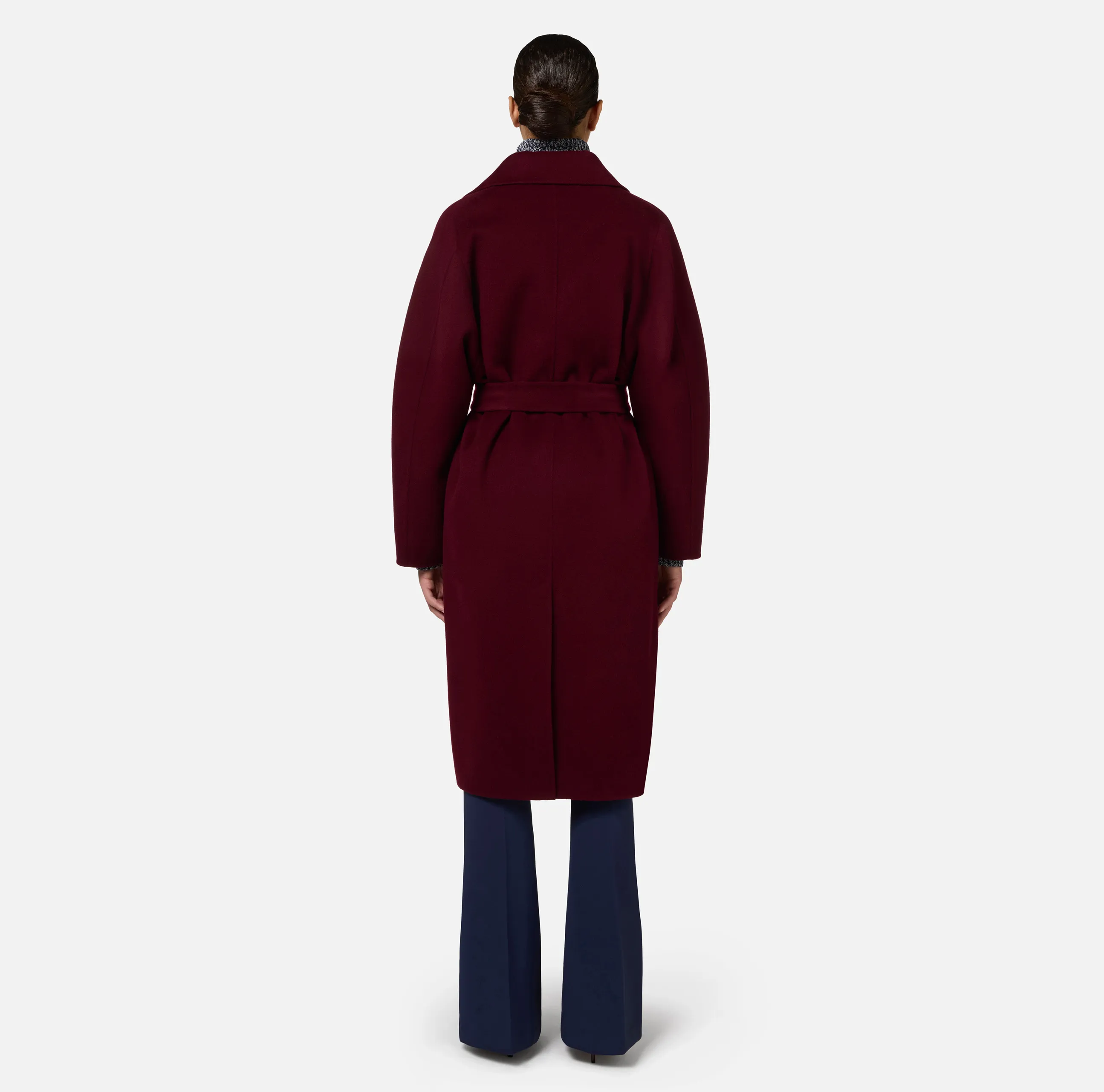 Cappotto vestaglia in lana