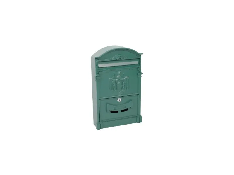 Cassetta postale in lamiera Araldica 260x410x90 mm verde