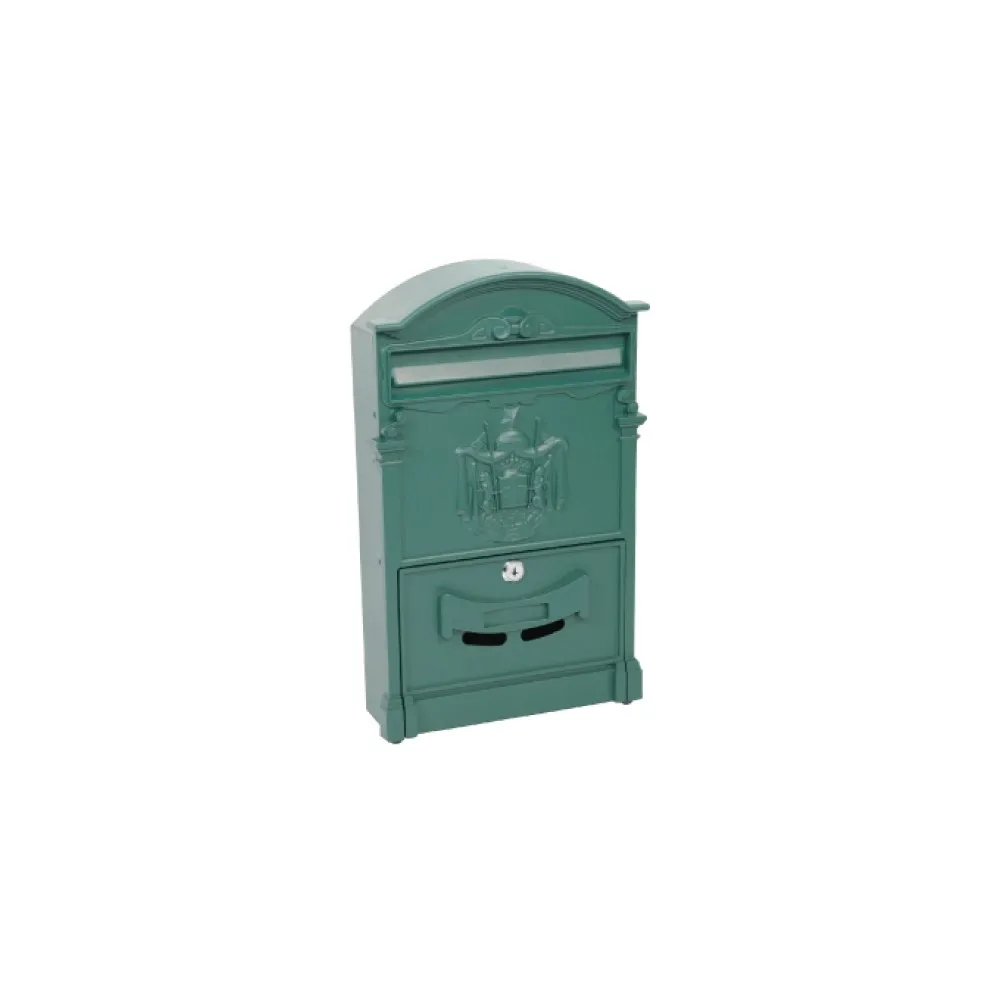 Cassetta postale in lamiera Araldica 260x410x90 mm verde