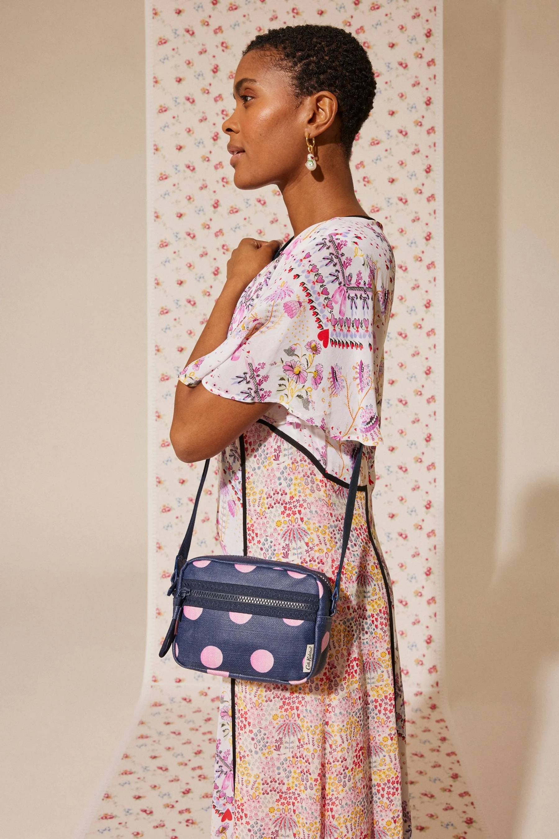 Cath Kidston fotocamera multitasche con tracolla Borsa
