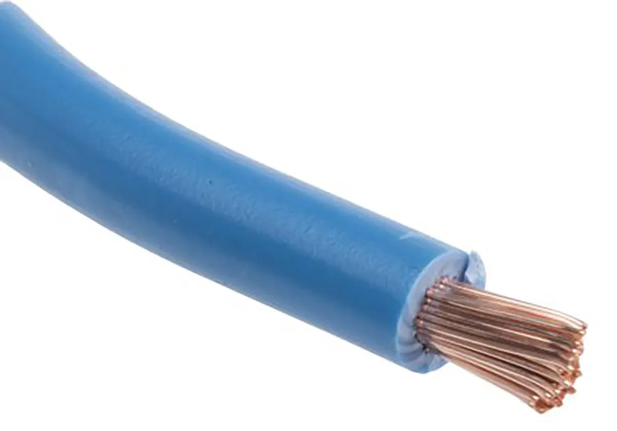 Cavo di collegamento apparecchiature RS PRO, 6mm², 10AWG, 600 V, 25m, Blu