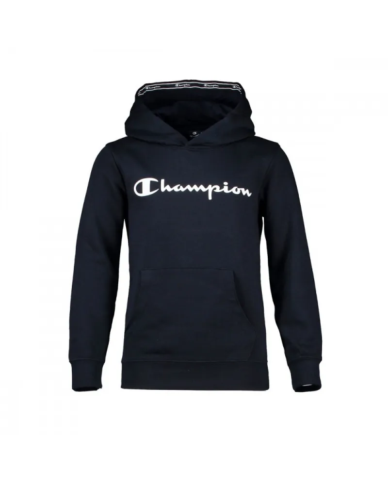 Champion Hooded Sweatshirt Kid's Cotone