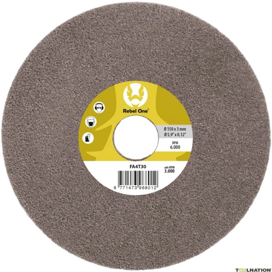 Cibo FA4T33 Rebel One F-line ruota abrasiva Ø150x25x25,4 - dens.4