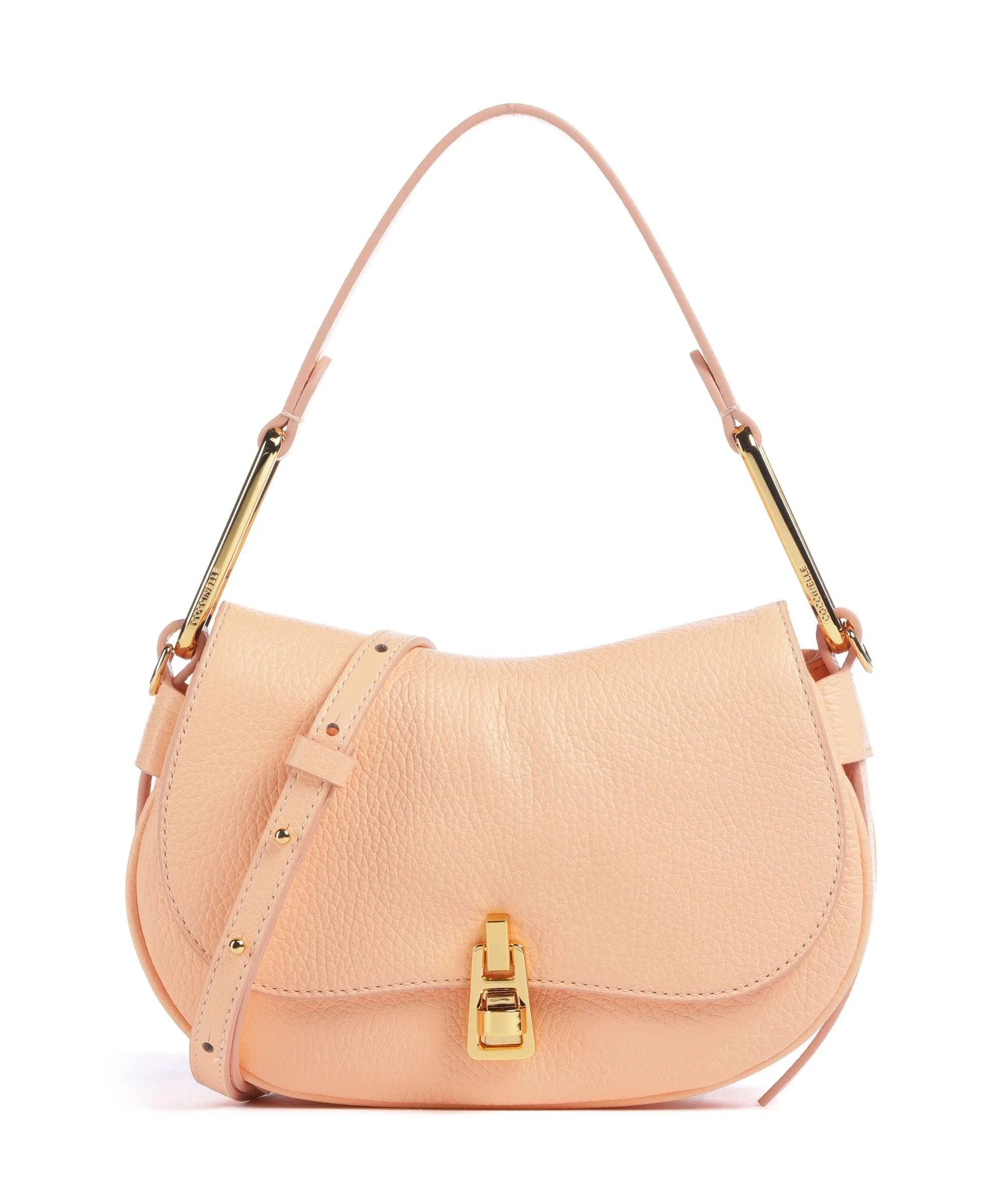  Coccinelle Magie Soft Borsa a spalla pelle di vacchetta grana albicocca  