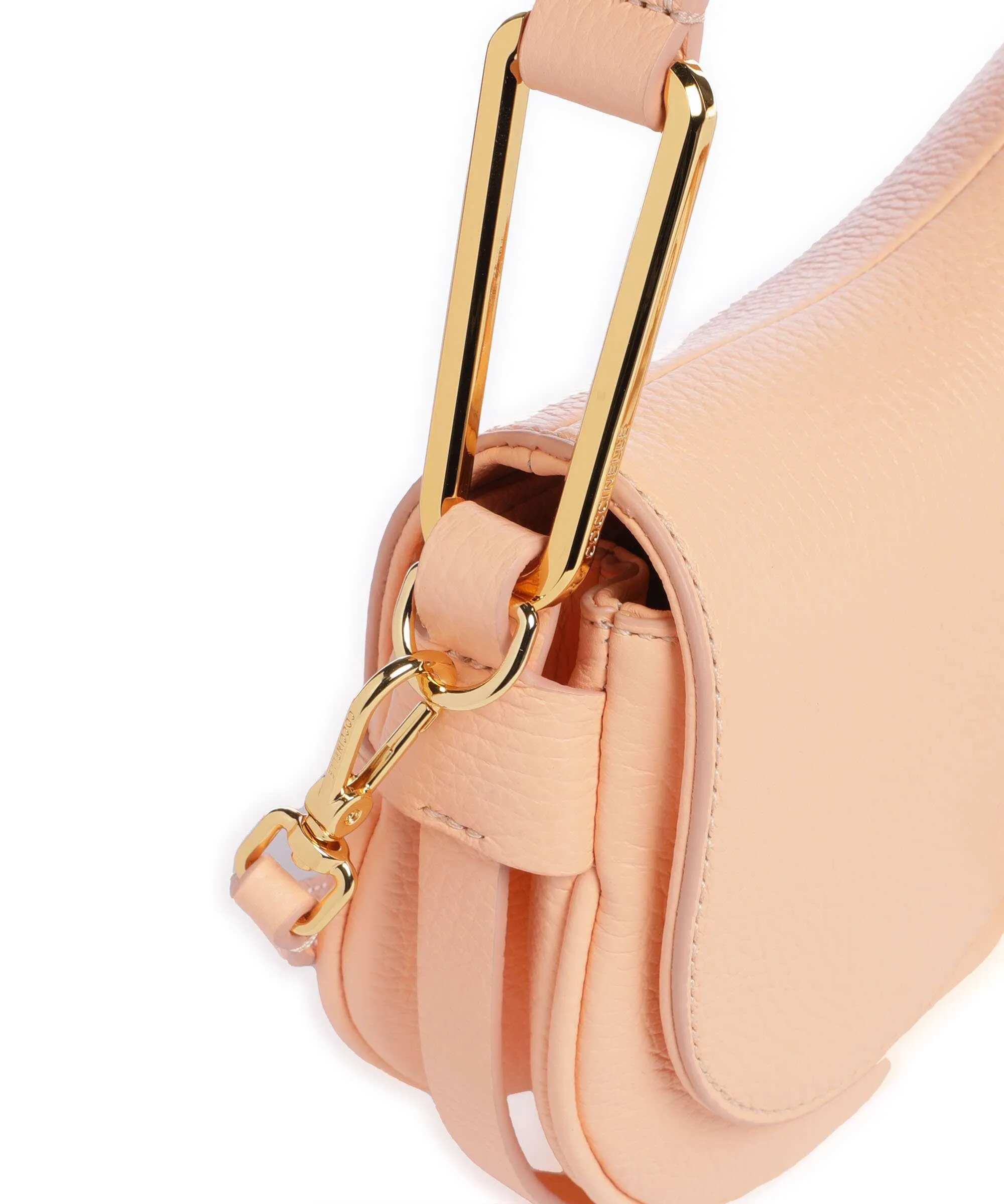  Coccinelle Magie Soft Borsa a spalla pelle di vacchetta grana albicocca  