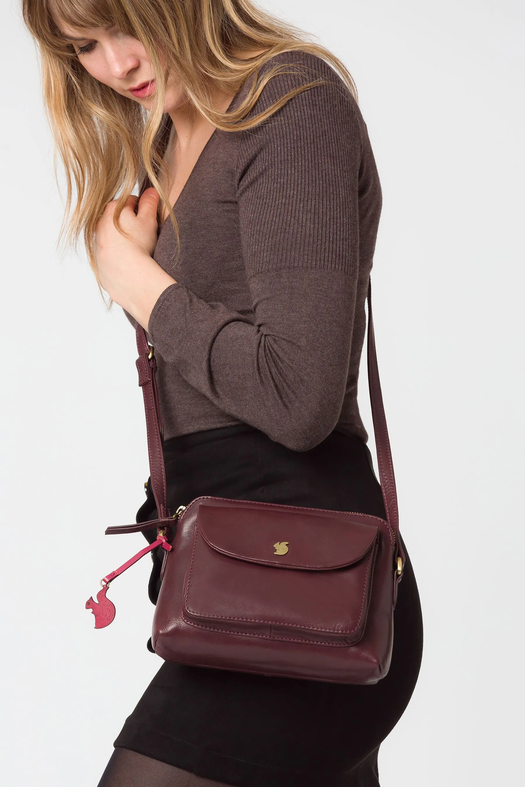 Conkca - Dainty - Borsa a tracolla in pelle    