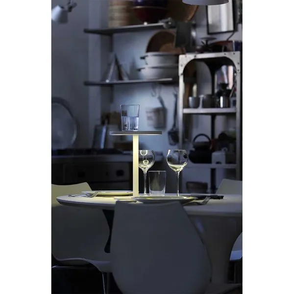 Covo COVO Lampada da tavolo wireless Edvige, bianco