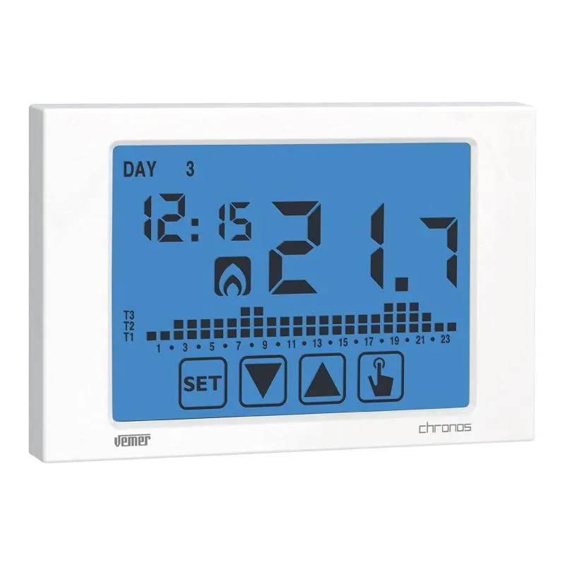 Cronotermostato Chronos VE451100 Touch Settimanale 