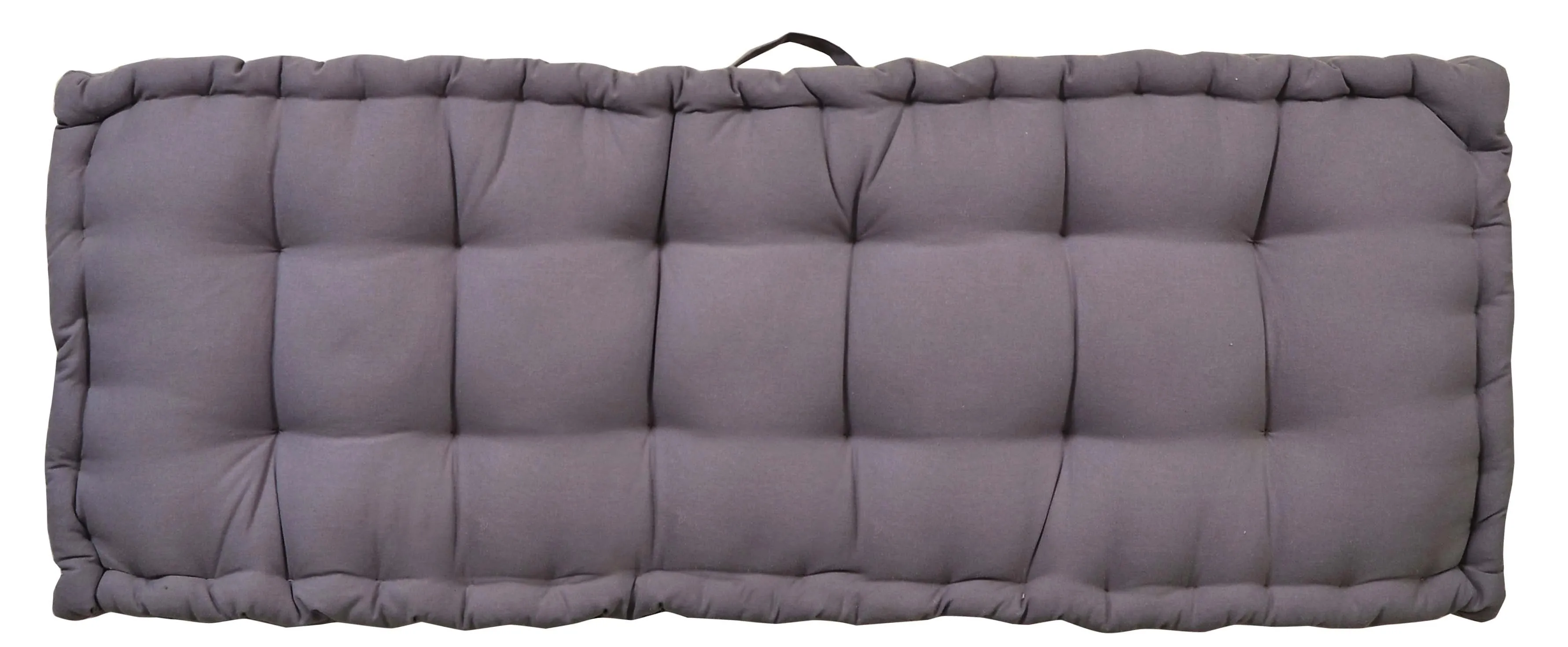 Cuscino da pavimento Futon colore grigio 40x120 cm