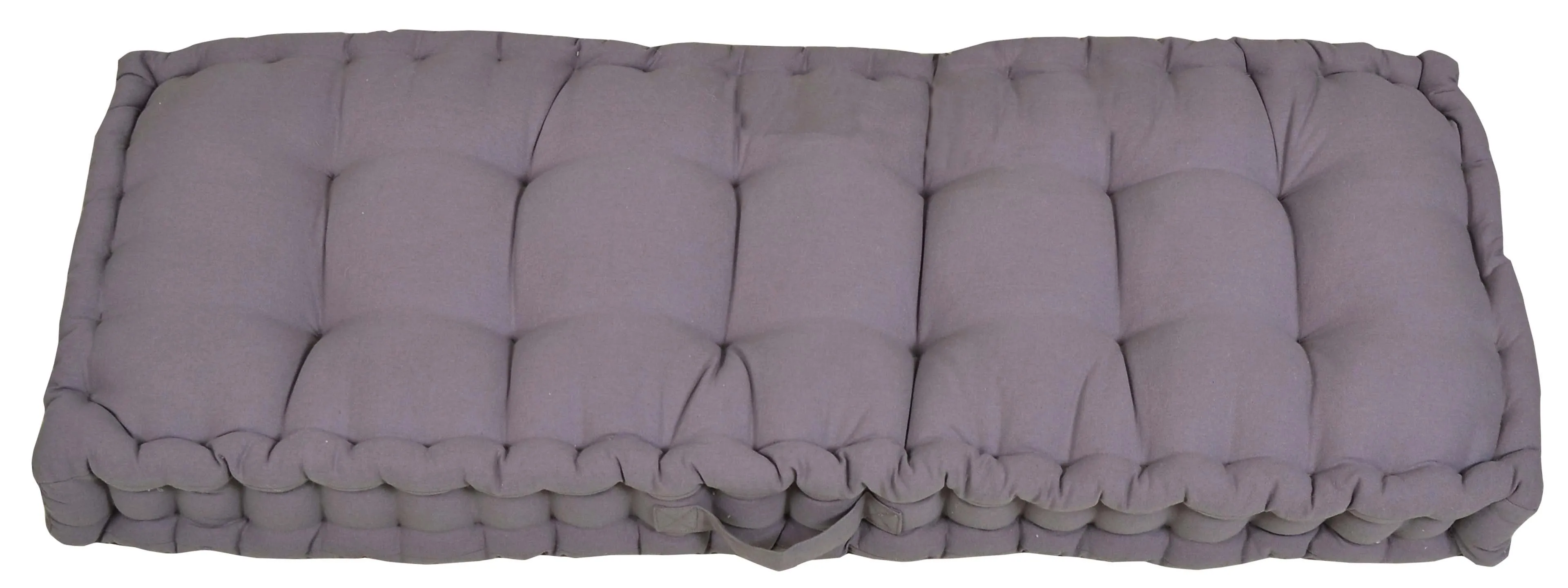 Cuscino da pavimento Futon colore grigio 40x120 cm