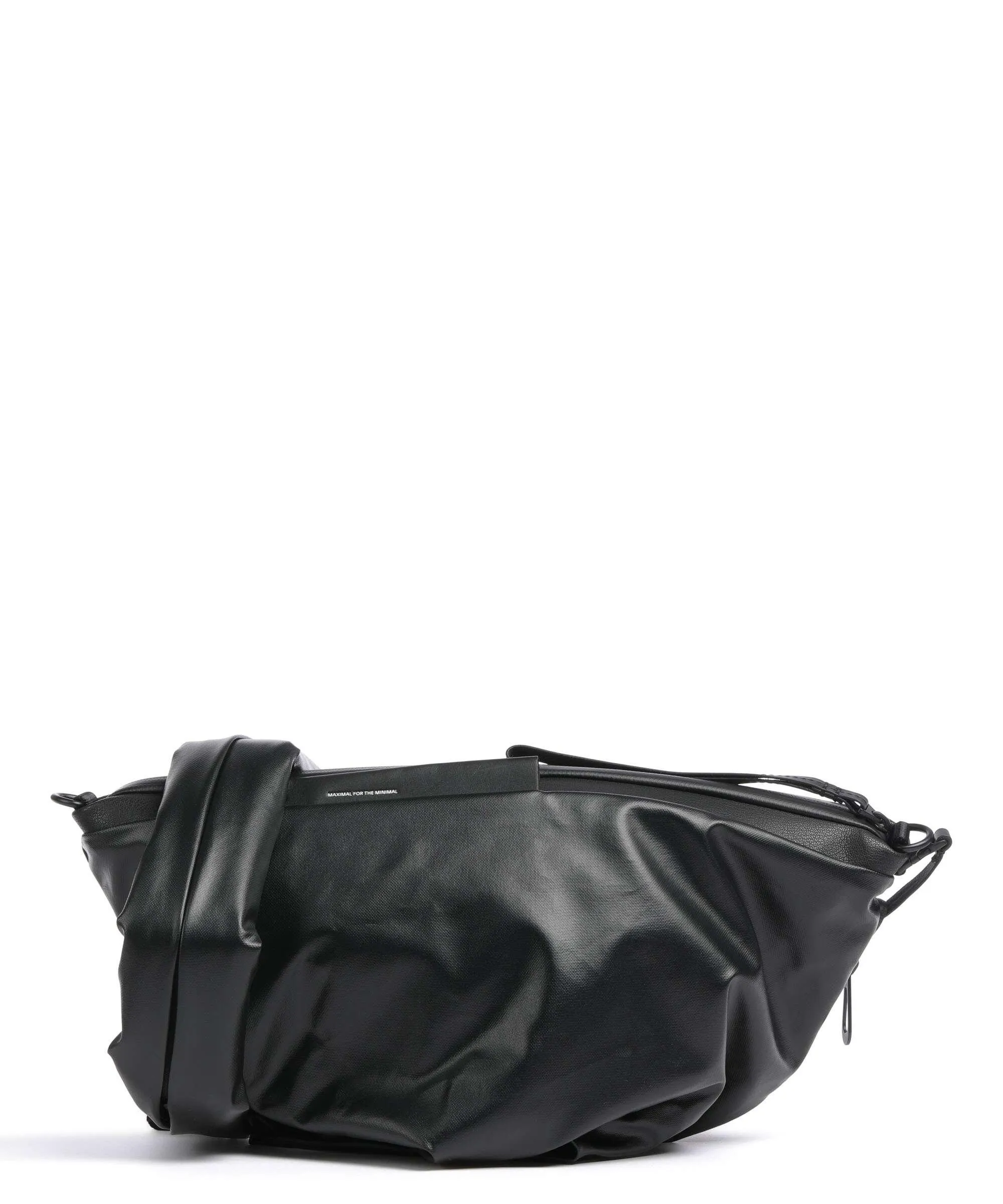  Côte&Ciel Raven Orne Borsa sling poliestere riciclato nero  