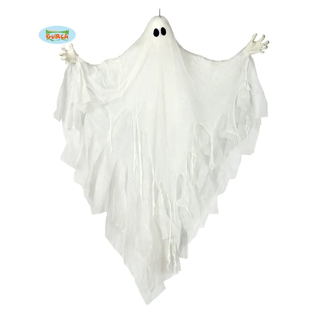 Decorazione a forma di Fantasma Luminoso per Halloween 170 cm