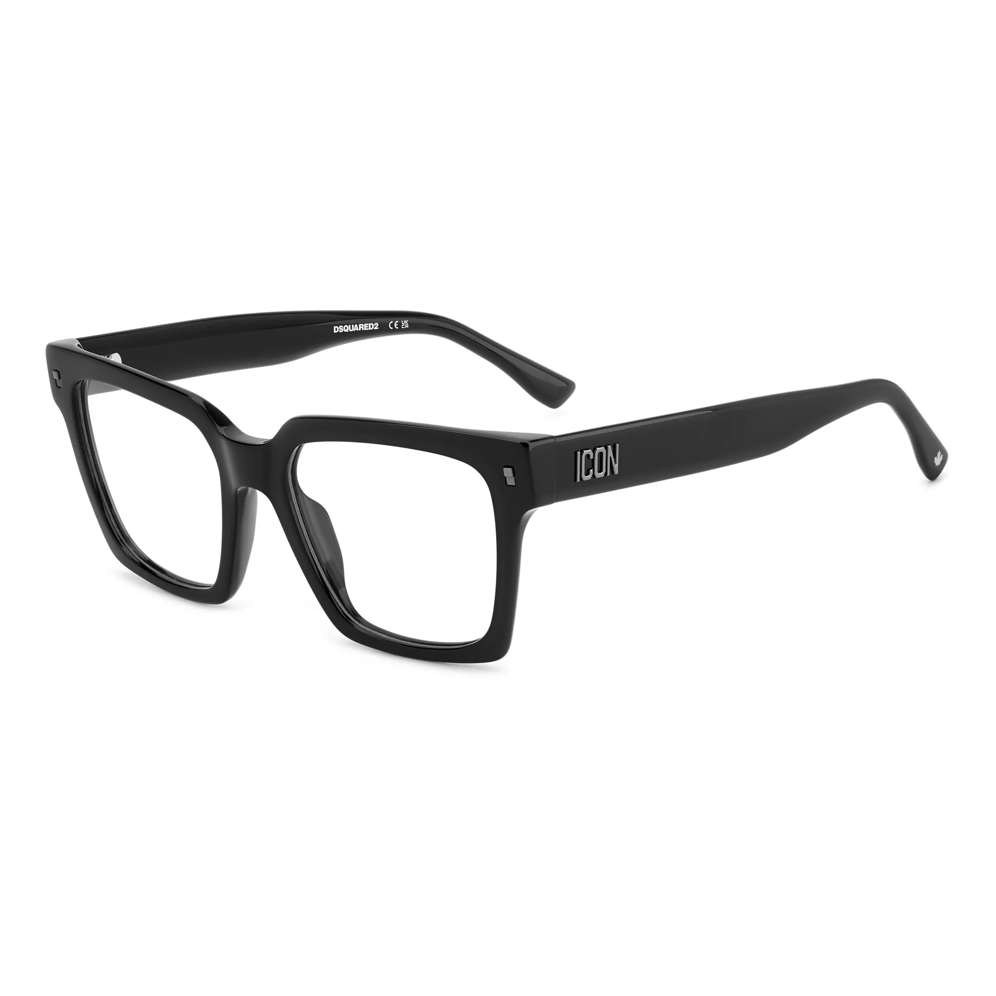   Dsquared2 ICON 0019 - 807 Nero | Occhiale Da Vista Donna 