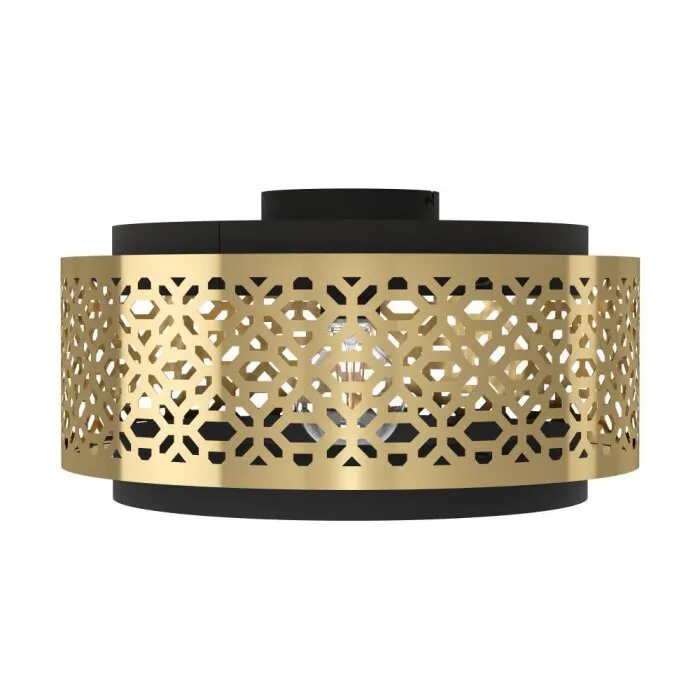 Eglo SANDBACH Plafoniera Nero, 1-Luce