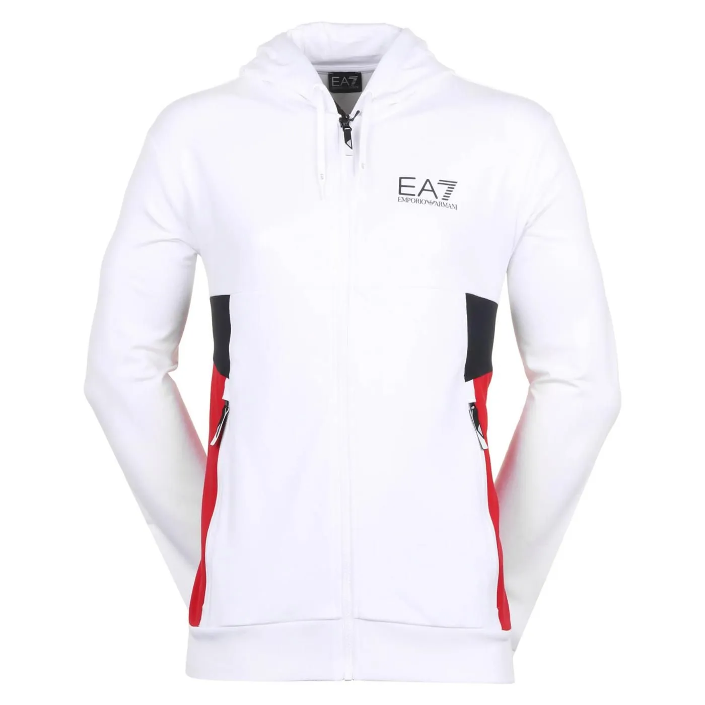     EMPORIO ARMANI 7 EA7 TRAIN SUMMER BLOCK HOODIE 3DPM15 1100