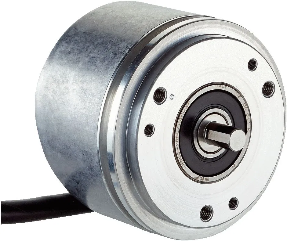 Encoder incrementale SICK, 5000 impulsi giro , dia. albero 6mm, uscita HTL, TTL
