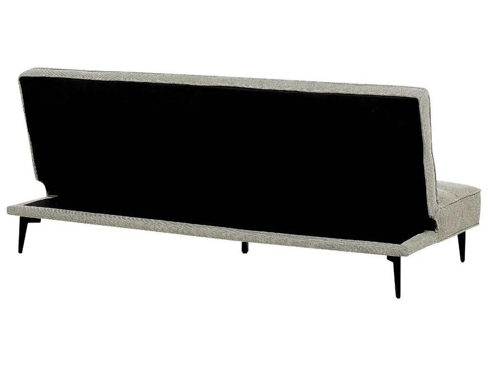 Fabric Sofa Bed Light Green ESSVIK