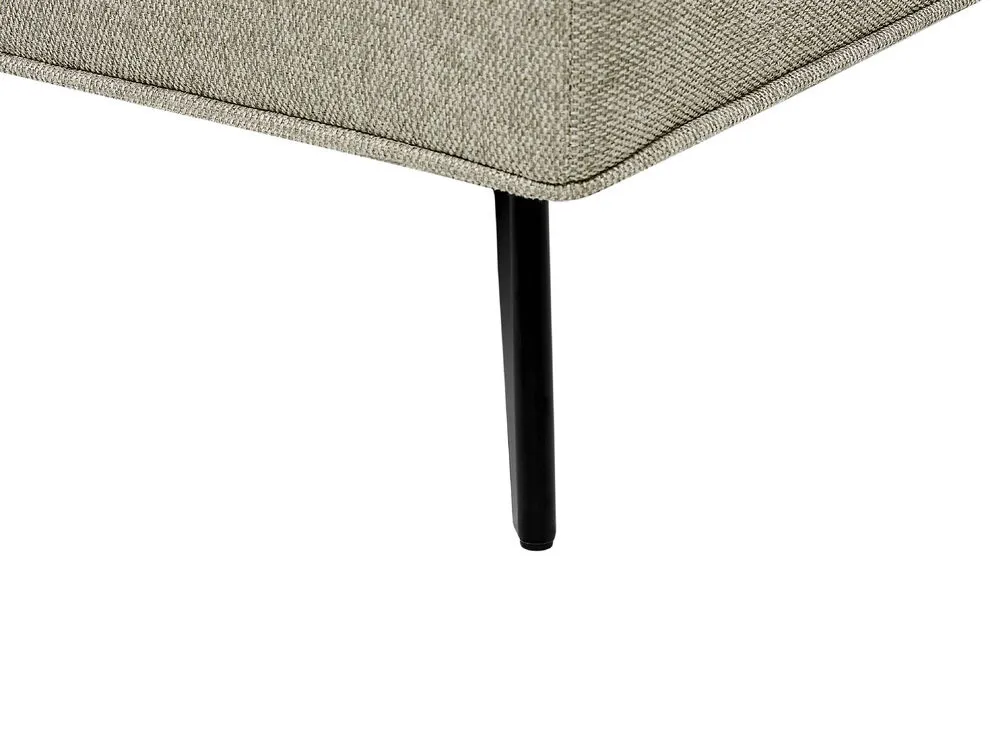 Fabric Sofa Bed Light Green ESSVIK