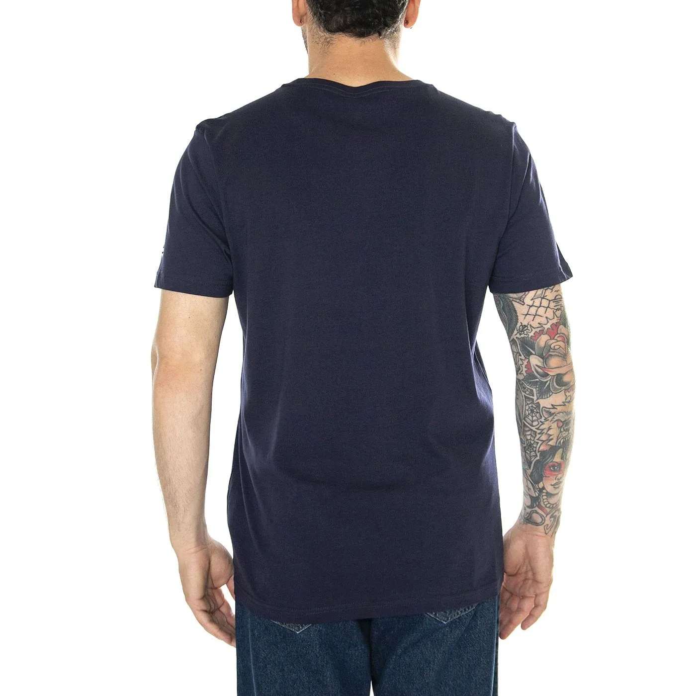 FANATICS New York Yankees Primary Logo Graphic T-Shirt Maritime Blue - Maglietta Girocollo Uomo Blu    