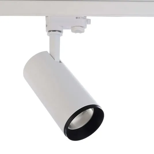 Faretto a binario LED Lucea a 3 circuiti 20W bianco