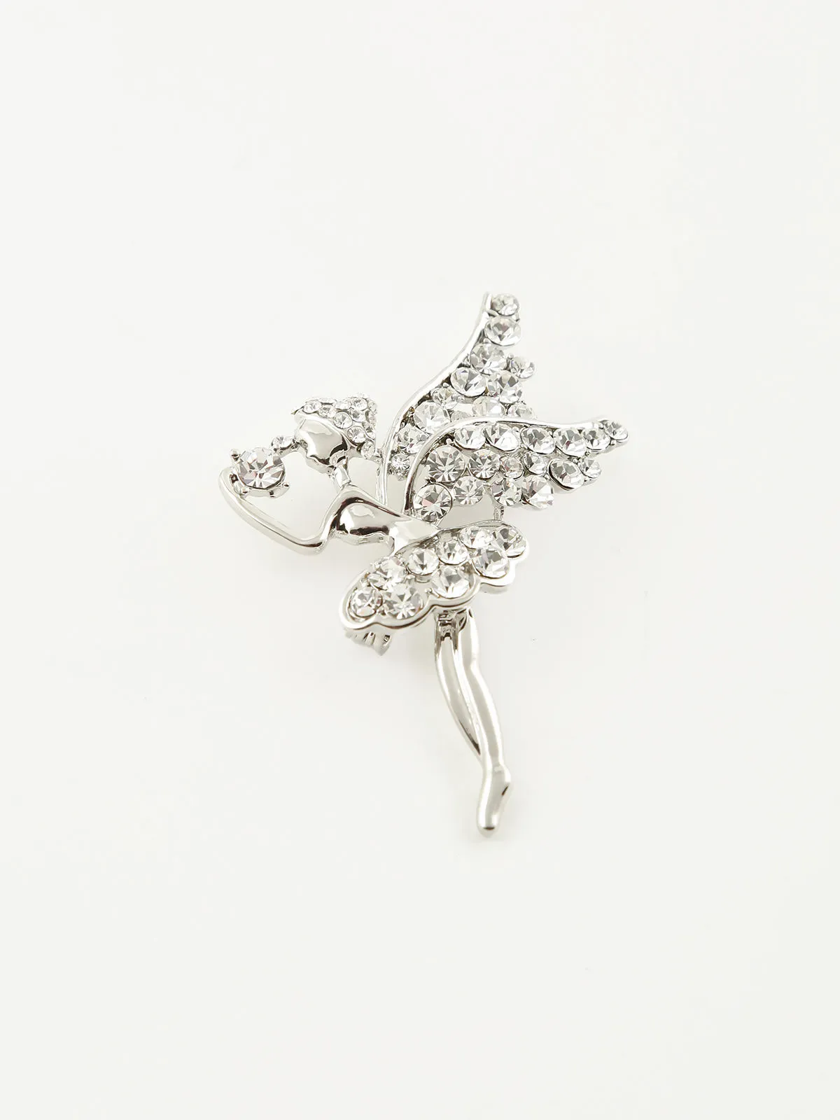 Fashion Jewellery Broche ballerine avec strass