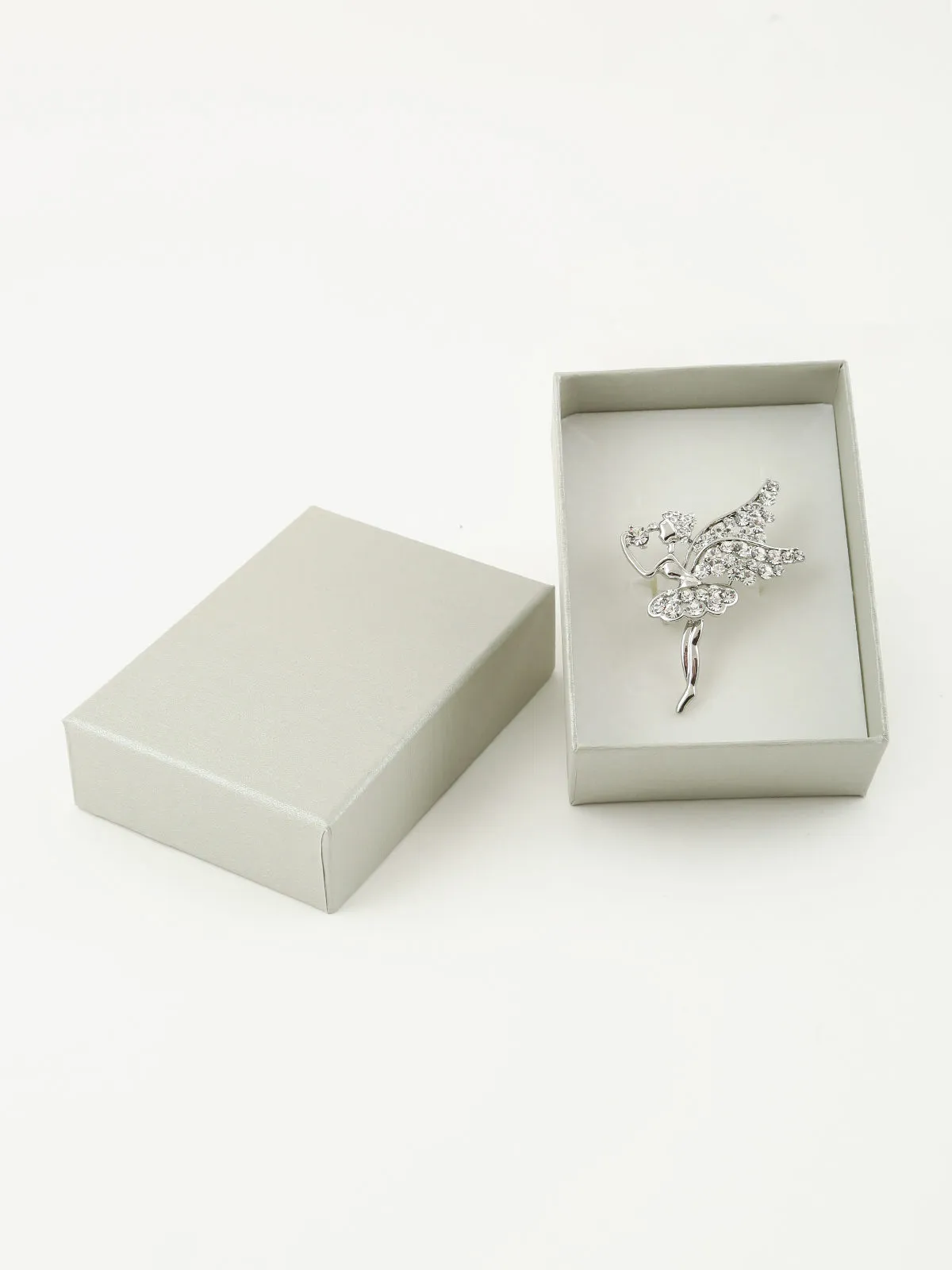 Fashion Jewellery Broche ballerine avec strass