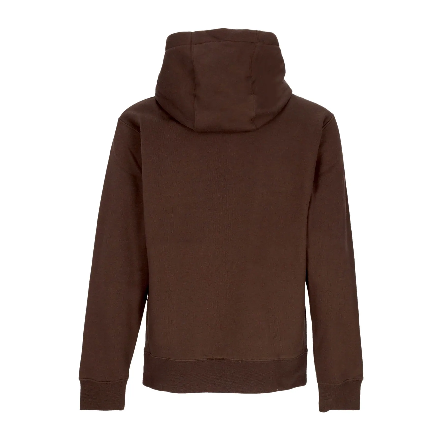 Felpa Cappuccio Uomo Sportswear Club Fleece Hoodie Baroque Brown/baroque Brown/white