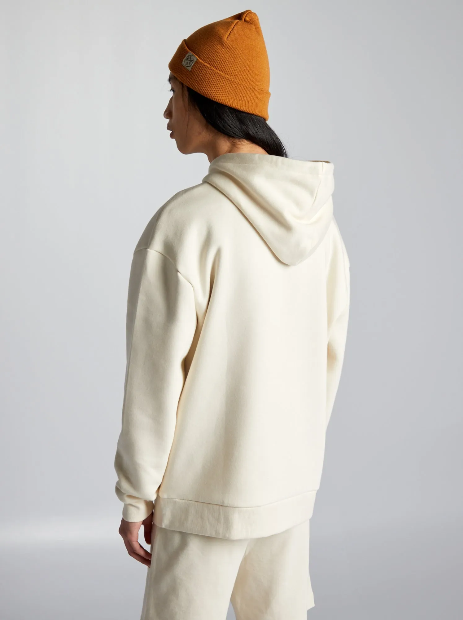 Felpa con cappuccio - BIANCO