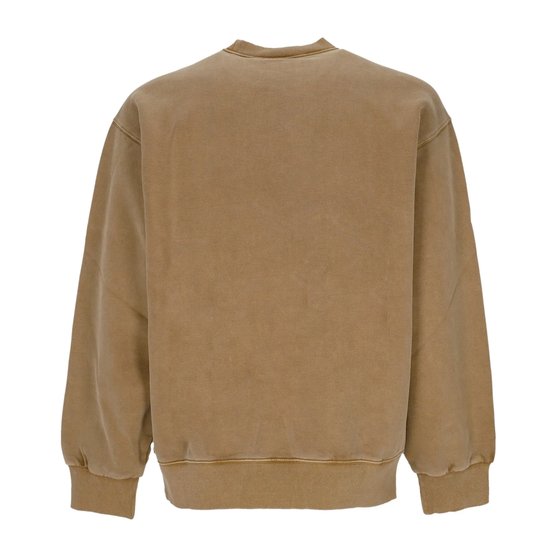 Felpa Girocollo Uomo Vista Sweat Buffalo Garment Dyed