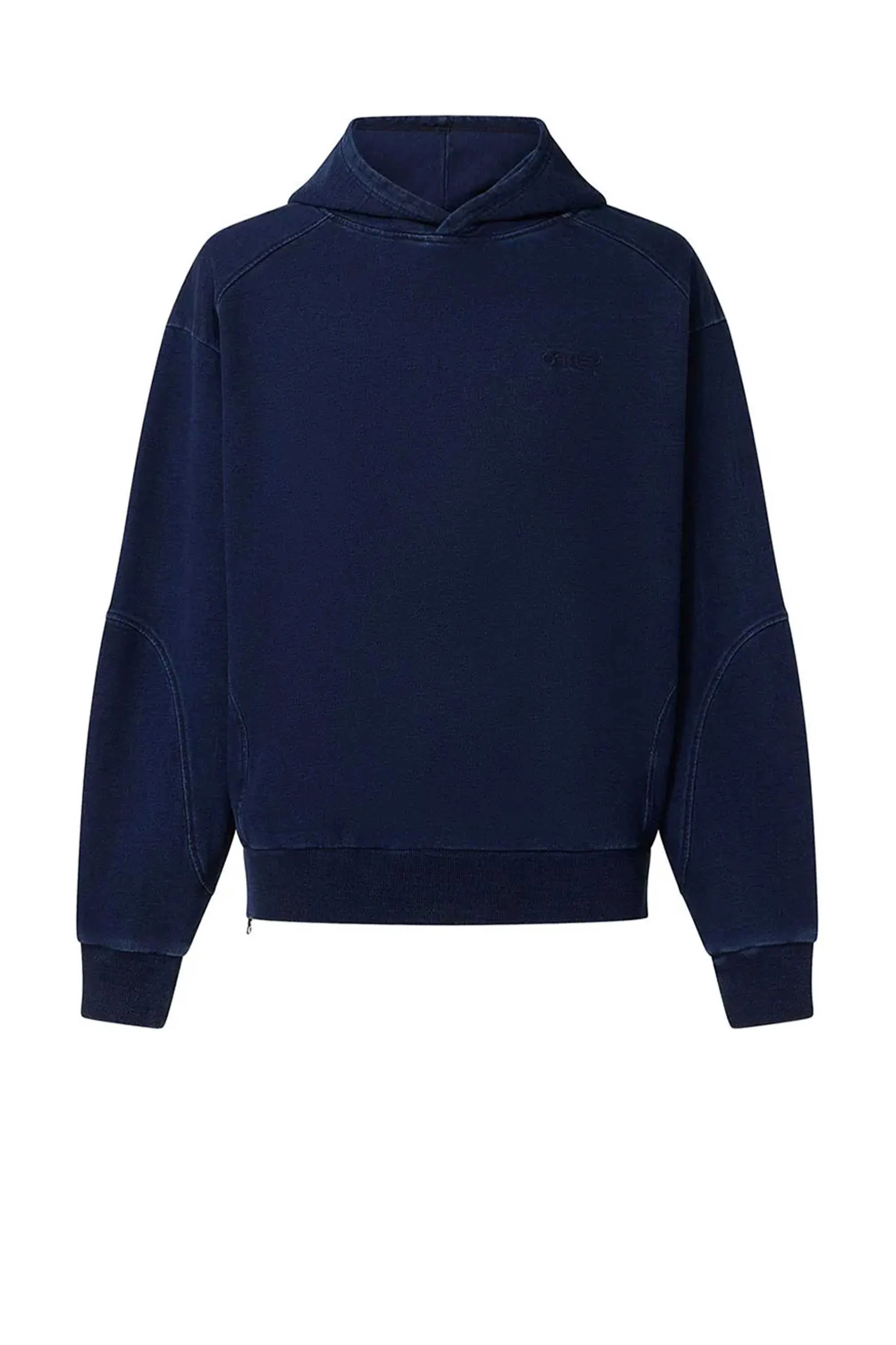         FELPA INDIGO SIDE ZIP HOODIE