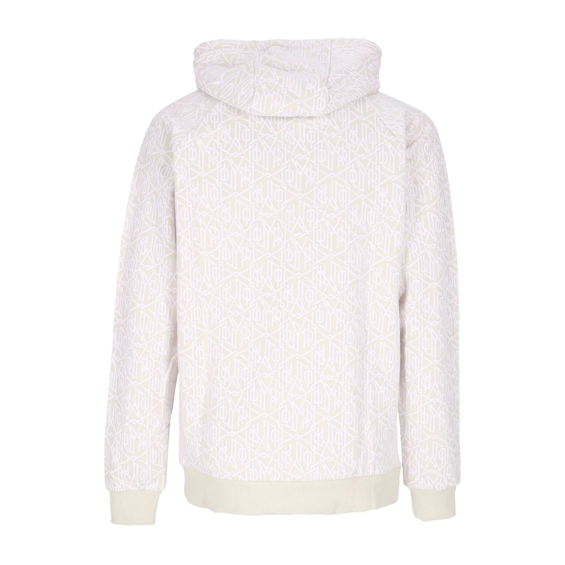 Felpa Leggera Cappuccio Uomo Monogram Dlynr Hoodie Beige