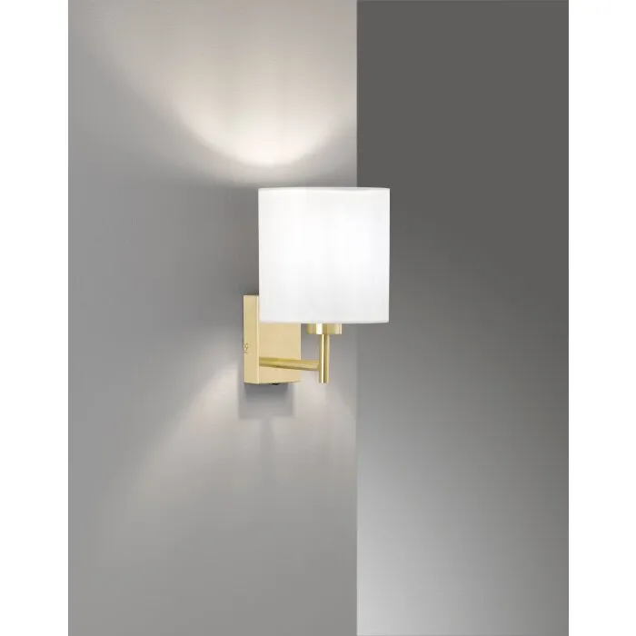 Fischer-Honsel Dreamer Applique Ottone, 1-Luce