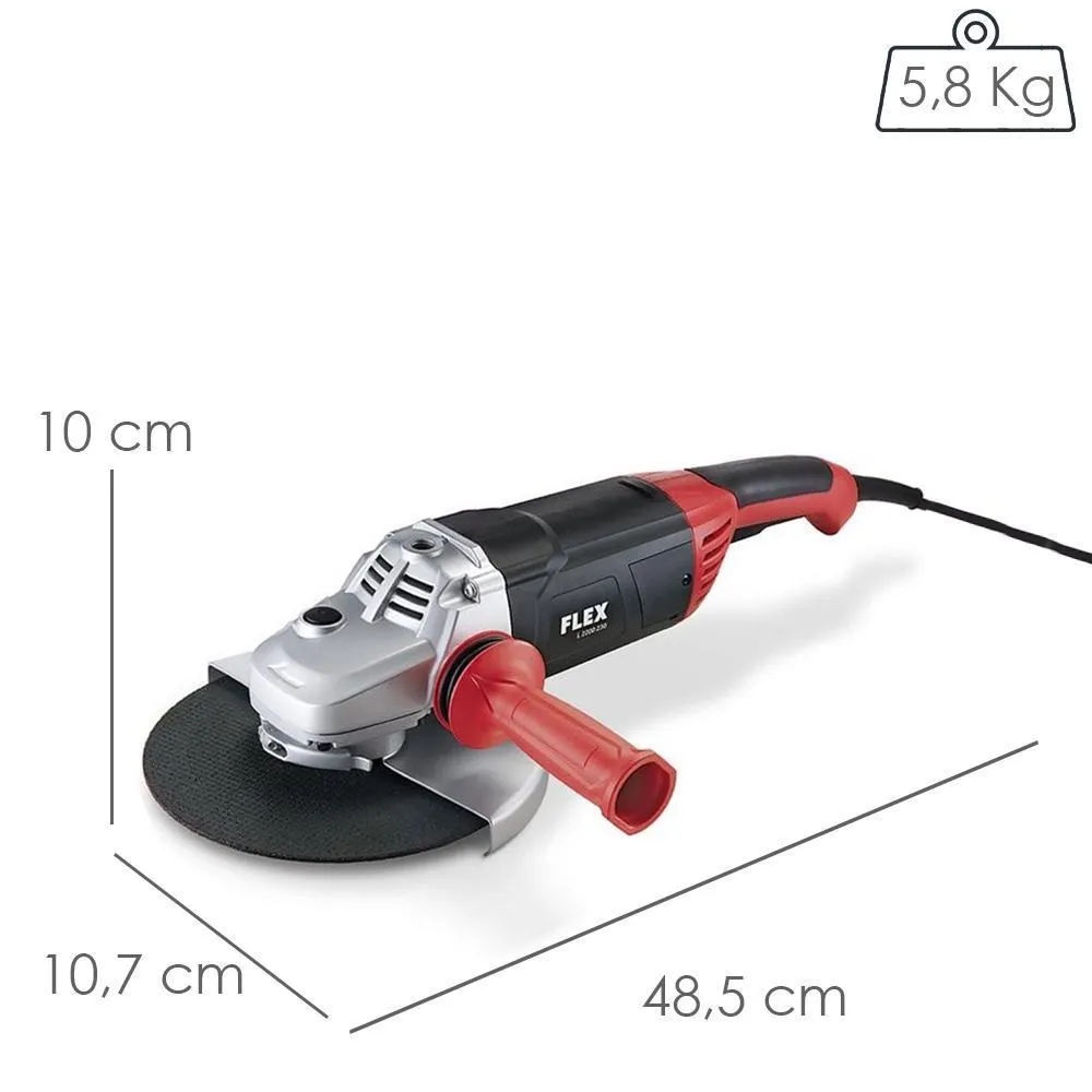 FLEX - Smerigliatrice angolare L2200 230mm 2200W + OMAGGIO 20 dischi 