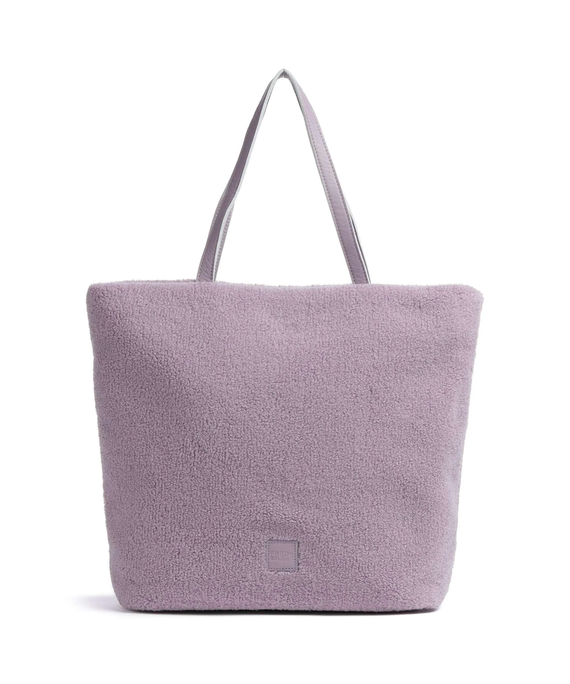  FredsBruder Cuddle Borsa shopper poliestere, pelle granulata lavanda  