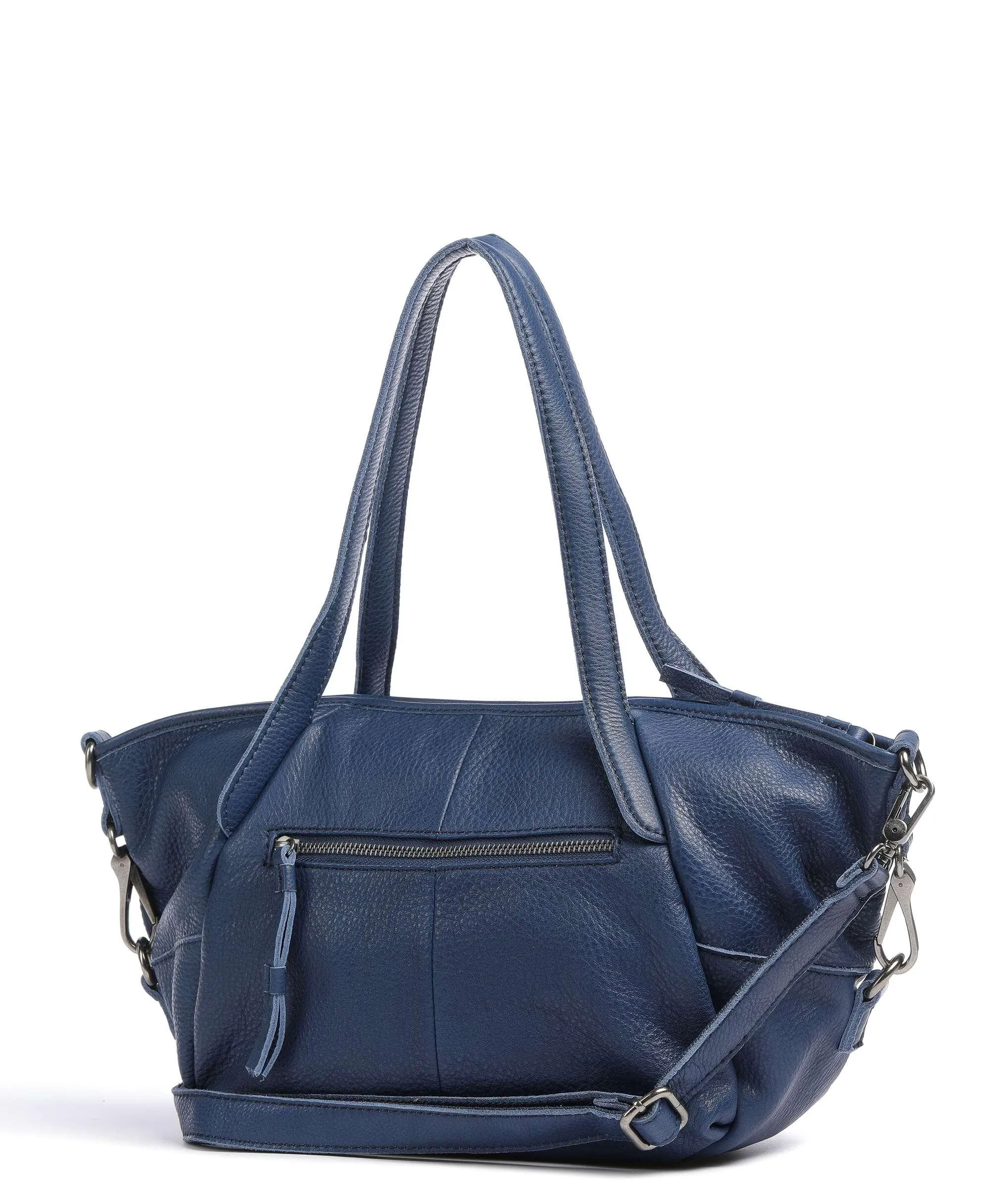  FredsBruder Leia Borsa a spalla pelle granulata blu scuro  