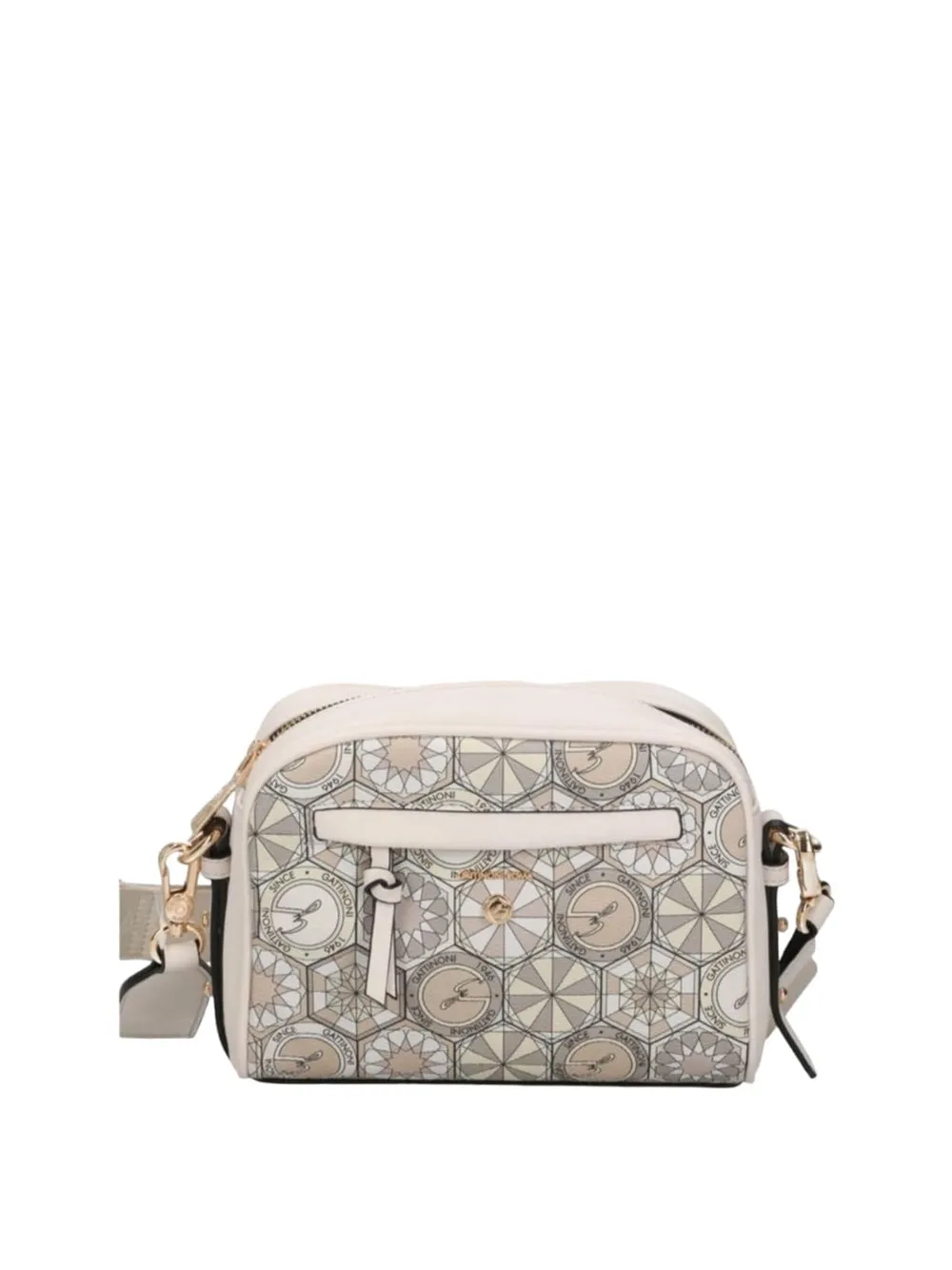 GATTINONI Borsa a Tracolla Donna - Avorio modello BENTD8045WZT667