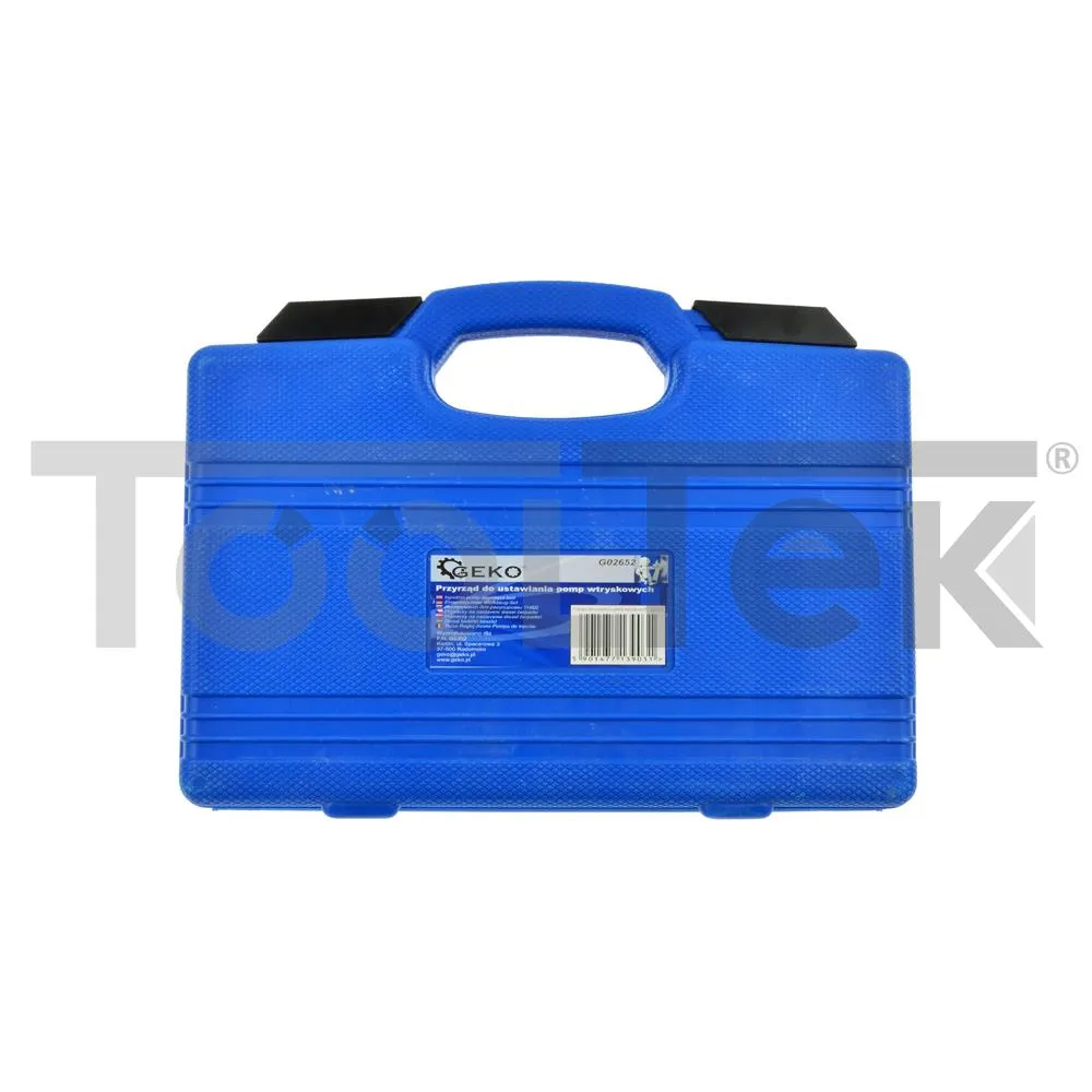 GEKO G02652 TESTER POMPA DI INIEZIONE MOTORE DIESEL BOSCH, LUKAS, CAV 