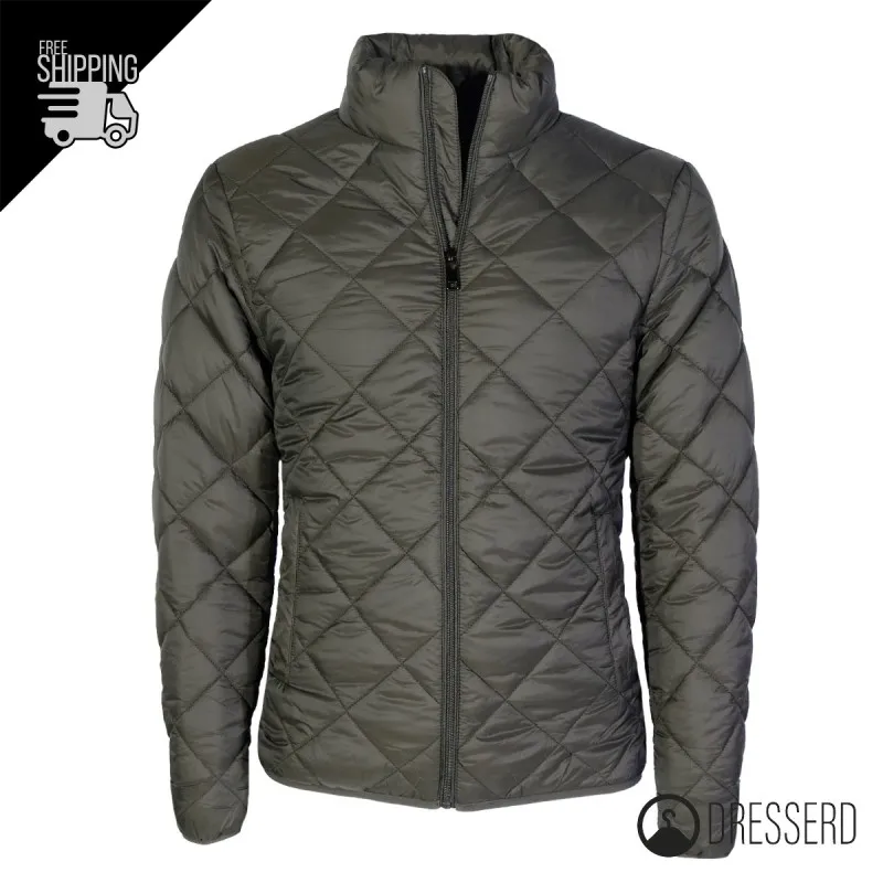 Giubbotto Uomo 100 Grammi Dresserd Giubbotti Piumini Primaverili Semi Slim Fit