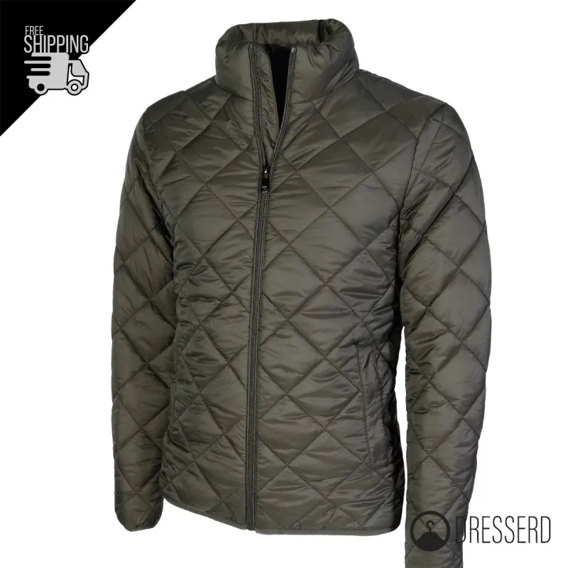 Giubbotto Uomo 100 Grammi Dresserd Giubbotti Piumini Primaverili Semi Slim Fit